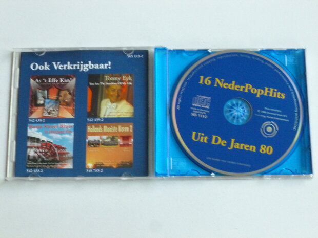 16 NederPopHits uit de Jaren 80