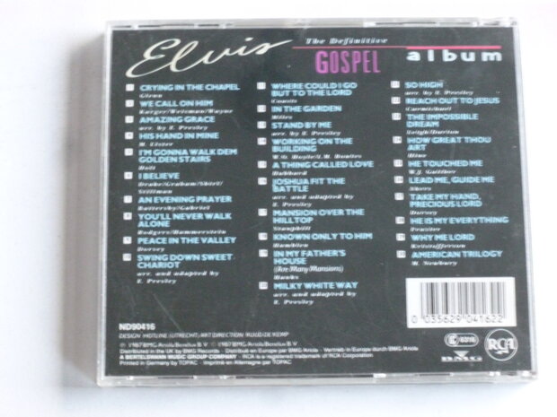Elvis Presley - The Definitive Gospel Album