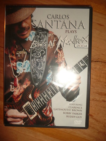 Carlos Santana plays Blues at Montreux ( DVD) Nieuw