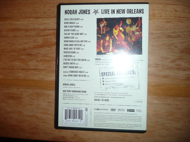 Norah Jones - Live in New Orleans