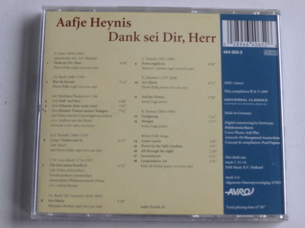 Aafje Heynis - Dank sei dir Herr