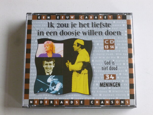 Ik zou je het liefste in een doosje willen doen CD 13/ 14 - 34 Meningen (2 CD)