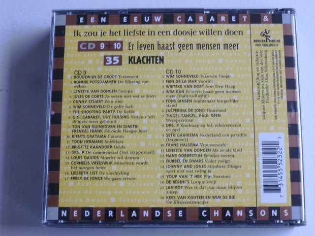 Ik zou je het liefste in een doosje willen doen CD 9/ 10 - 35 Klachten (2 CD)