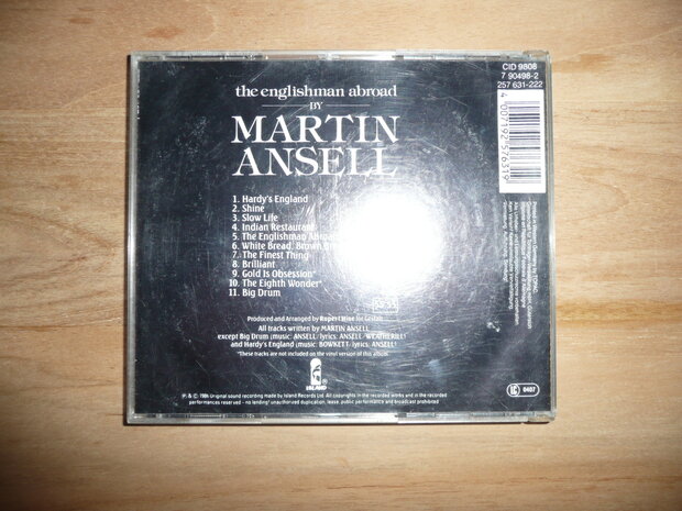 Martin Ansell - The Englishman Abroad 