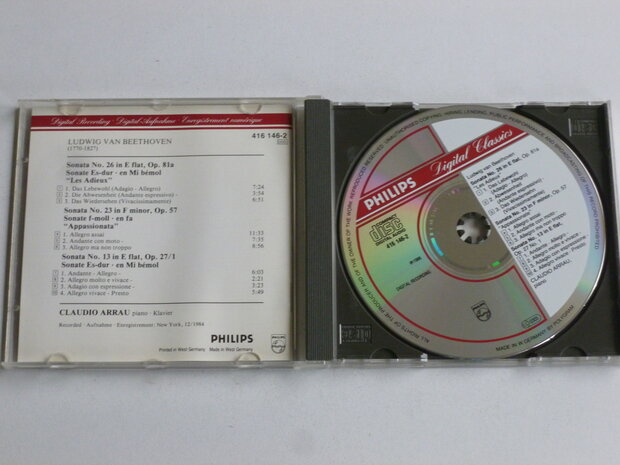 Beethoven - Piano Sonatas 57, 81a / Claudio Arrau
