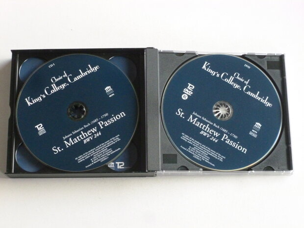 Bach - St. Matthew Passion / Choir of King's College Cambridge (3 CD + DVD)