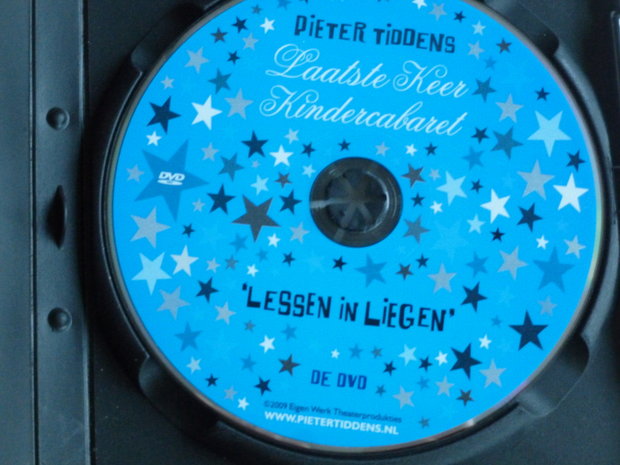 Pieter Tiddens - Laatste Keer Kindercabaret / Lessen in Liegen (DVD)
