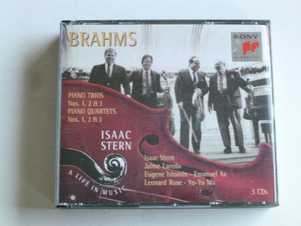 Brahms - Piano Trios, Quartets / Isaac Stern, Yo yo Ma, Emanuel Ax (3 CD)
