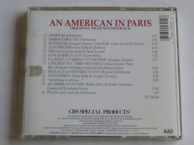 An American in Paris - Gene Kelly (Original MGM Soundtrack)