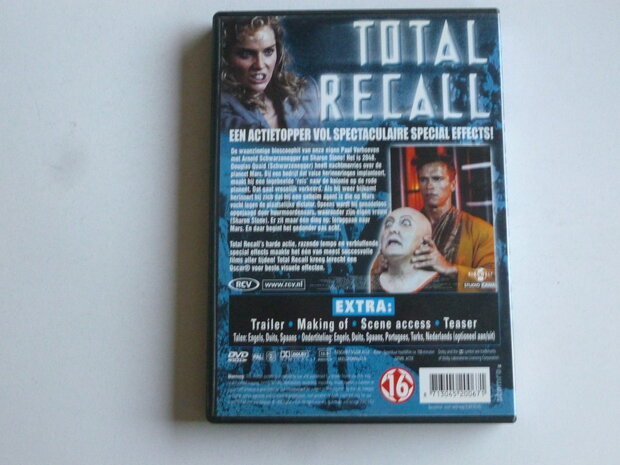 Paul Verhoeven's Total Recall - Schwarzenegger (DVD)