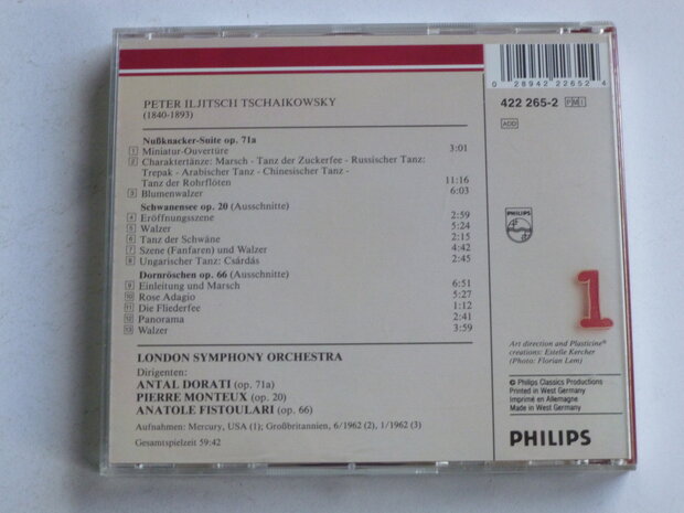 Tschaikowsky - Balletmusik / Dorati, Monteux