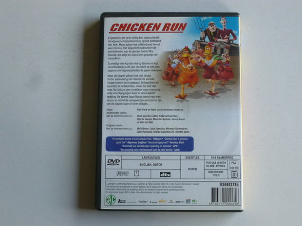 Chicken Run (DVD) originele versie/ Nederlandse versie
