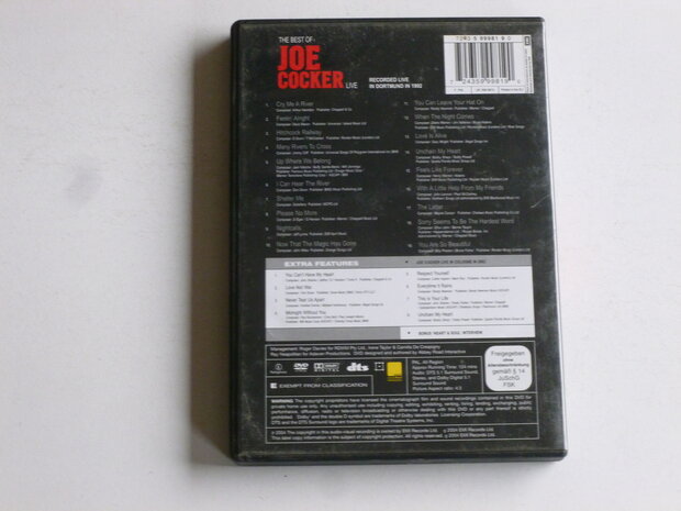 Joe Cocker - The Best of / Live (DVD)