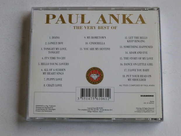 Paul Anka - The very best of (diamond)