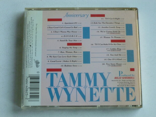 Tammy Wynette - Anniversary / Twenty Years of Hits (USA)