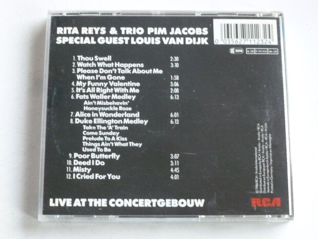Rita Reys & Trio Pim Jacobs special guest  Louis van Dijk - Live