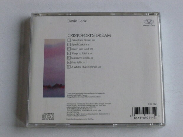 David Lanz - Cristofori's Dream