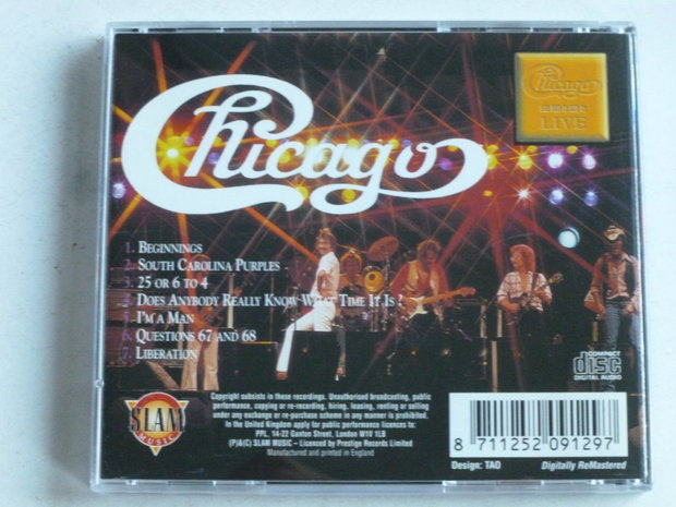 Chicago - 25 or 6 to 4 / Live