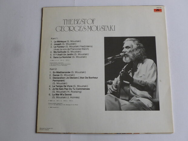 George Moustaki - The best of (LP)
