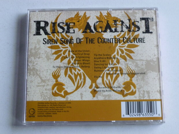 Rise Against - Siren Song of the Counter Cultur