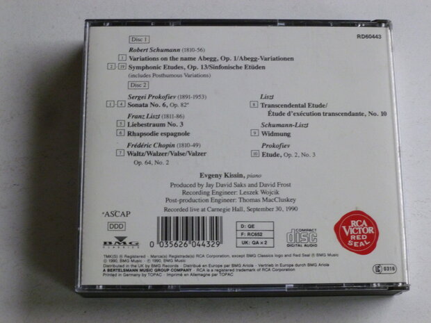 Evgeny Kissin - Carnegie Hall Debut Concert 2CD