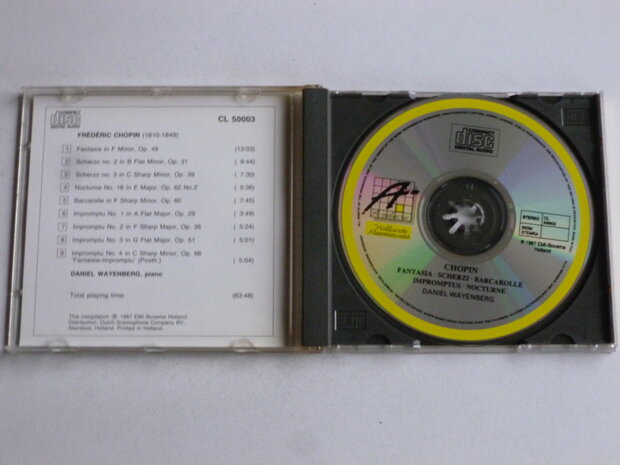 Daniel Wayenberg plays Chopin (emi bovema)