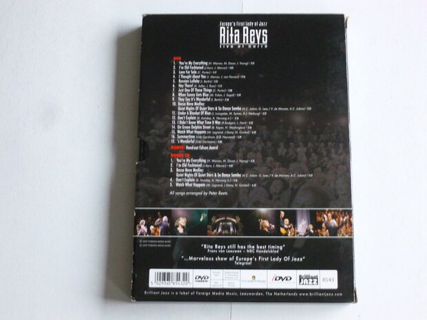 Rita Reys - Live at Carre (CD + DVD)