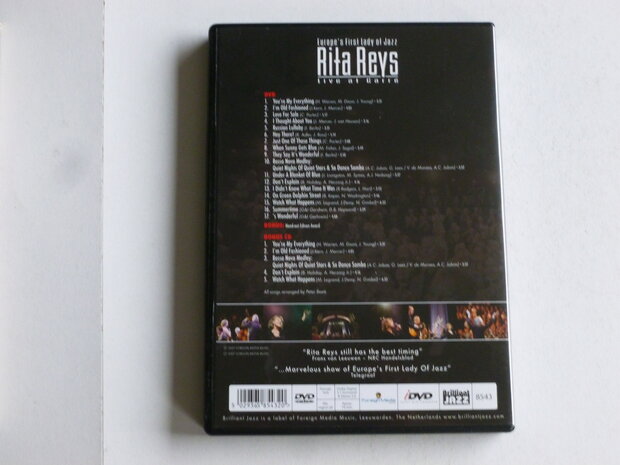 Rita Reys - Live at Carre (CD + DVD)