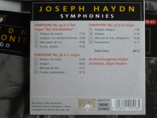 Haydn - Symphonies Complete / Adam Fischer (33 CD)
