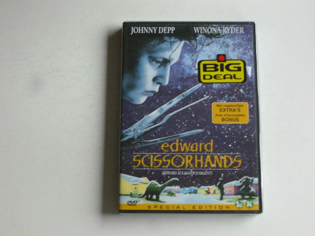 Edward Scissorhands - Johnny Depp (DVD) Nieuw