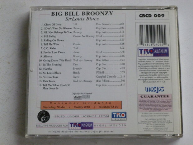 Big Bill Broonzy - St. Louis Blues