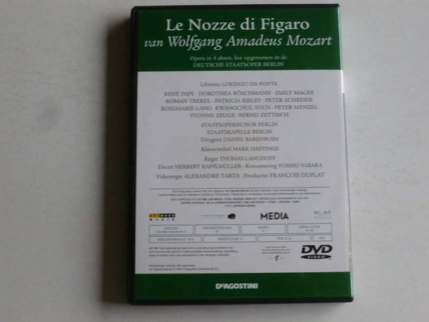 Mozart - Le Nozze di Figaro / Peter Schreier, Daniel Barenboim (DVD)