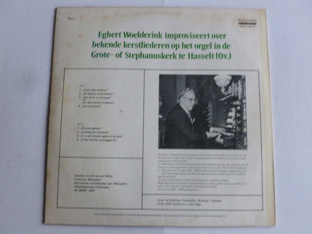 Egbert Woelderink improviseert kerstliederen (LP)
