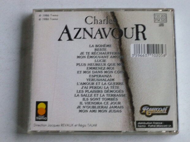 Charles Aznavour (trema)