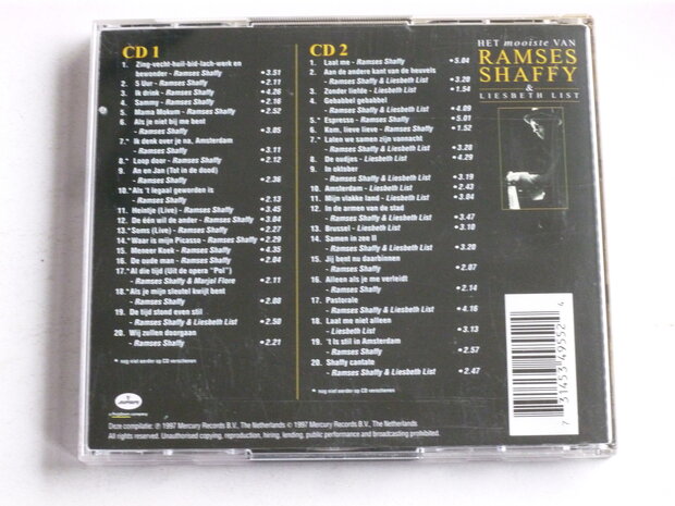 Het Mooiste van Ramses Shaffy & Liesbeth List (2 CD)