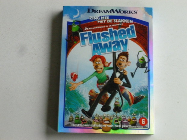Flushed Away - Zing mee met de slakken (DVD)