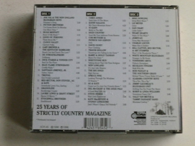 25 Years  of Strictly Country Magazine (3 CD)