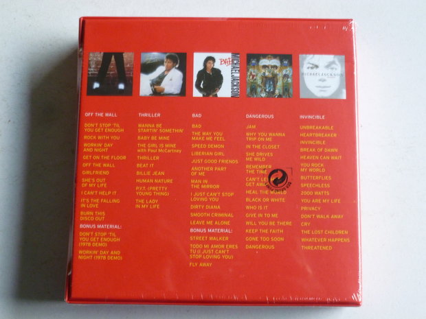 Michael Jackson - The Collection (5 CD) Nieuw