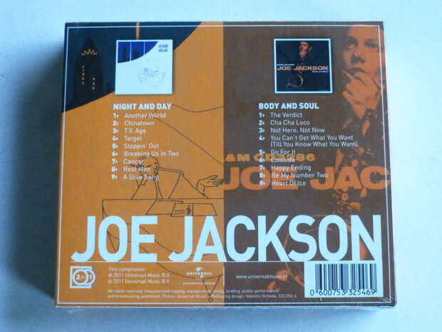 Joe Jackson - Night and Day + Body and Soul (2 CD geremastered) Nieuw