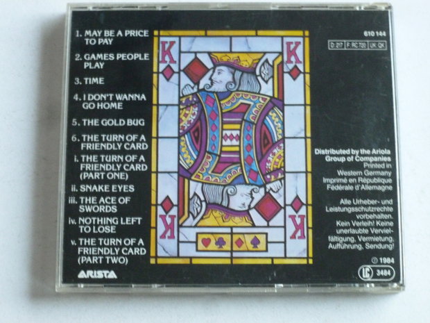 The Alan Parsons Project - Turn of a friendly card (1984)