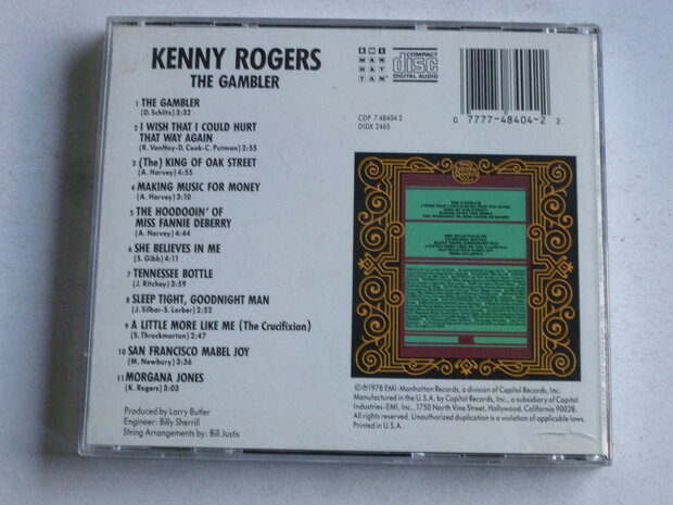 Kenny Rogers - The Gambler