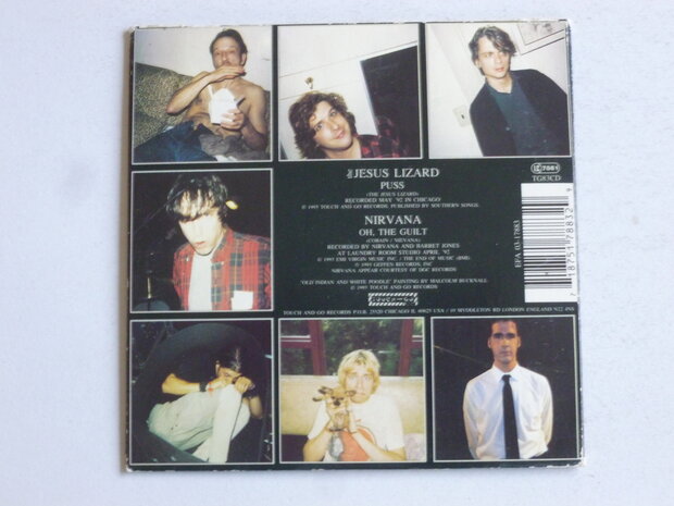 The Jesus Lizard - Puss / Nirvana - Oh the guilt (CD Single)