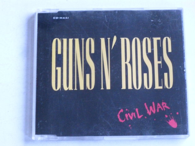 Guns &#039;n  Roses - Civil War (CD Single)