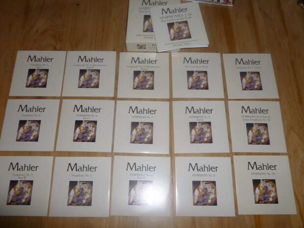 Mahler - Symphonies 15 CD Box Eliahu Inbal