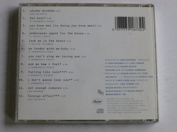 Tina Turner - Foreign Affair (capitol)