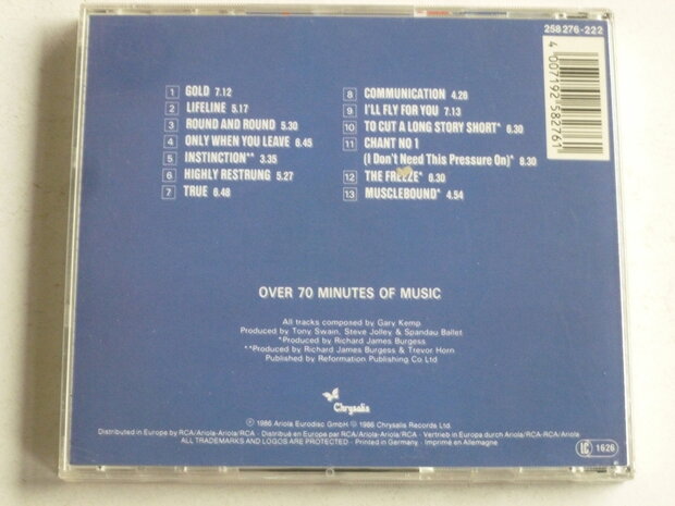 Spandau Ballet - The Twelve Inch Mixes