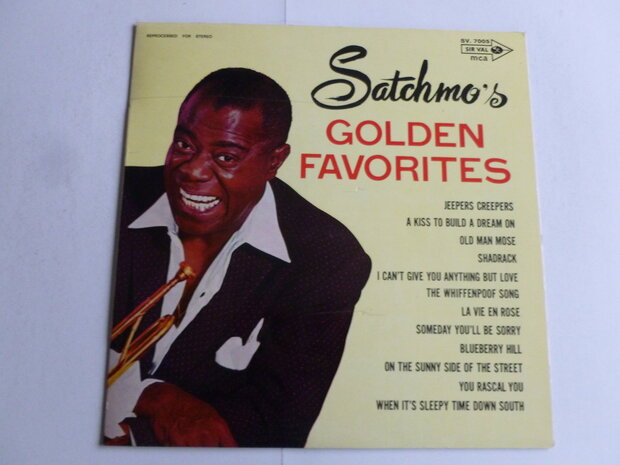 Louis Armstrong - Satchmo's Golden Favorites (LP)