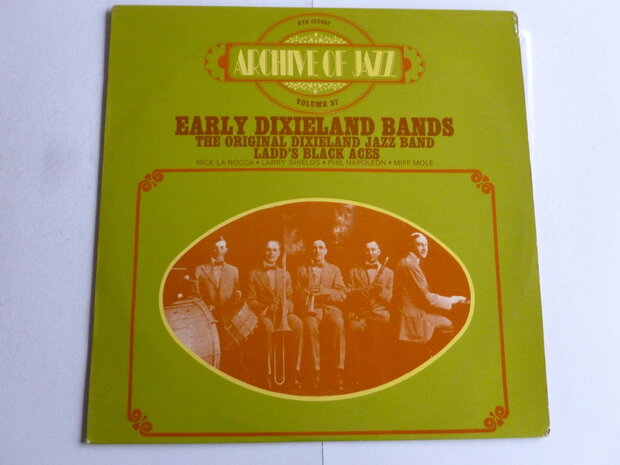 Early Dixieland Bands - Archive of Jazz volume (LP)