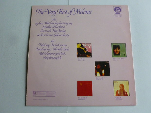 Melanie - The very best of (LP) buddah