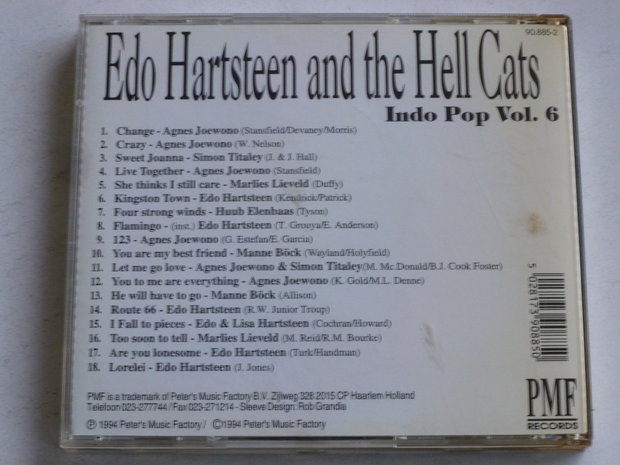 Edo Hartsteen and the Hell Cats - indo pop vol.6